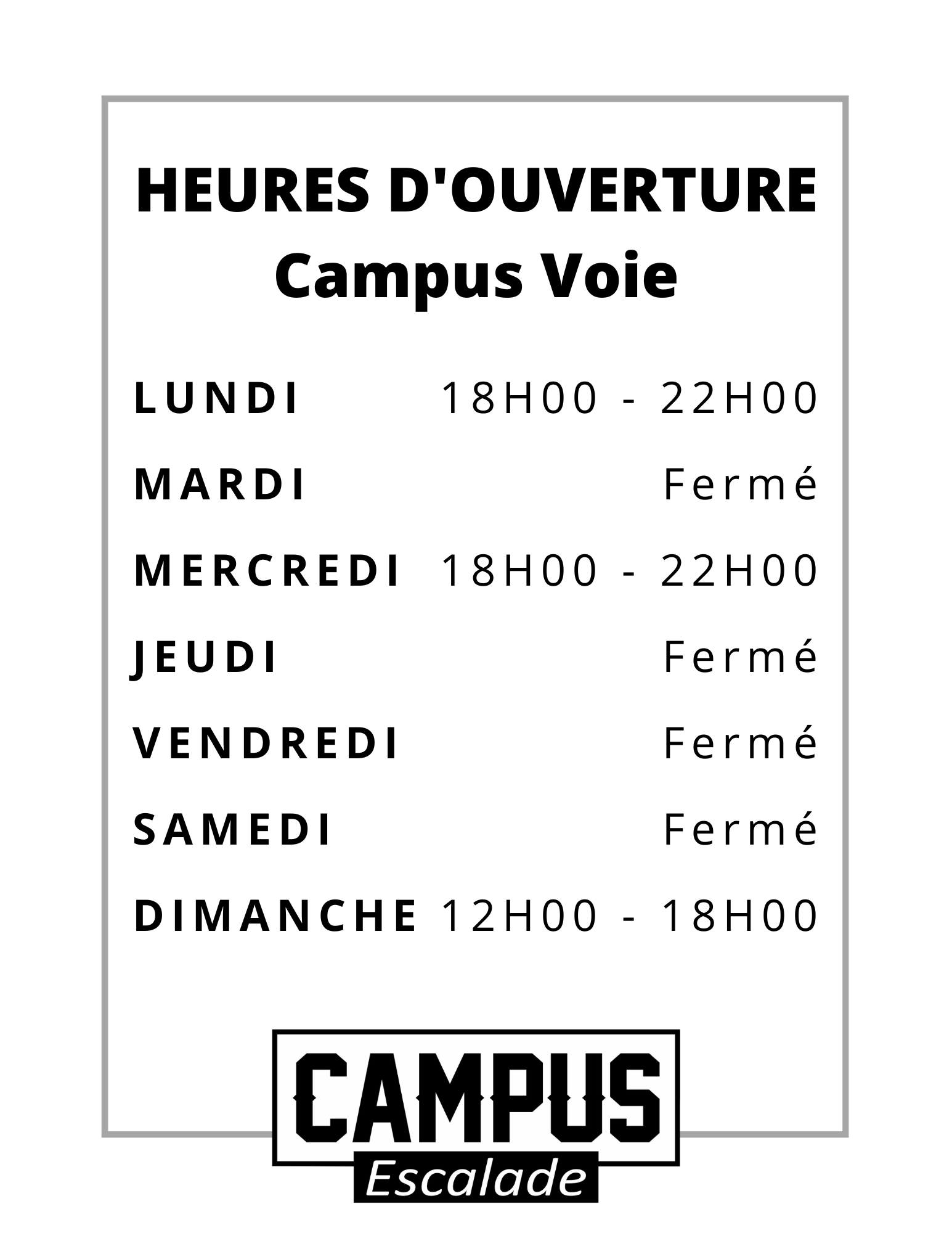 _HEURES D'OUVERTURE - Campus Voie (2)